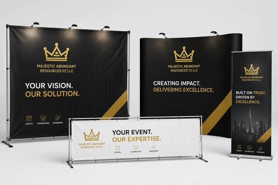 Custom Backdrop Banners Dubai UAE