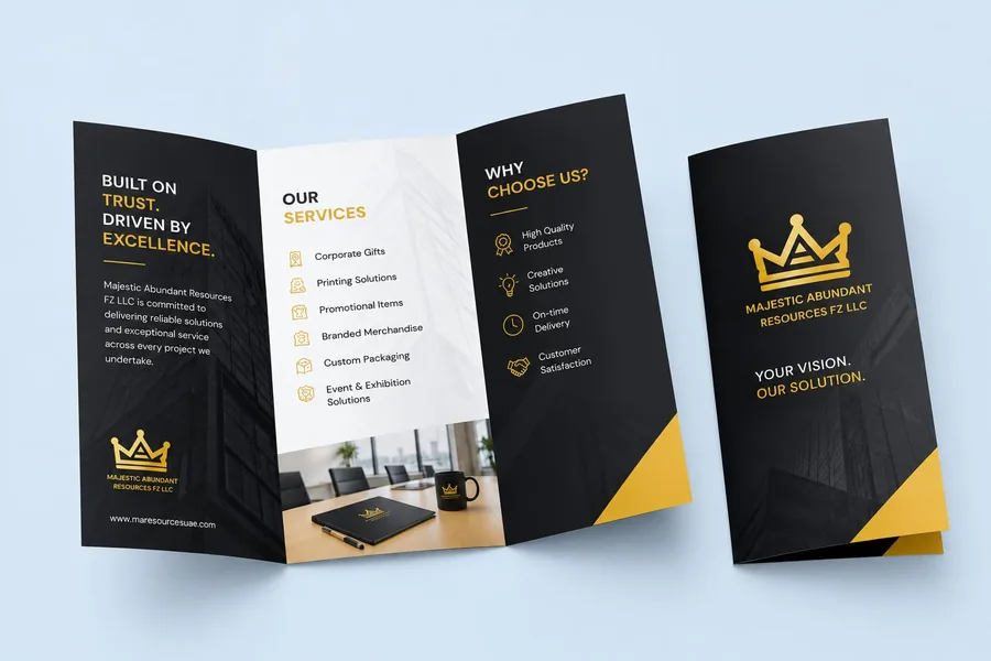 Custom Brochures Printing Dubai UAE
