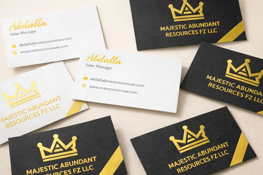 Custom Business Cards Printing Dubai UAE