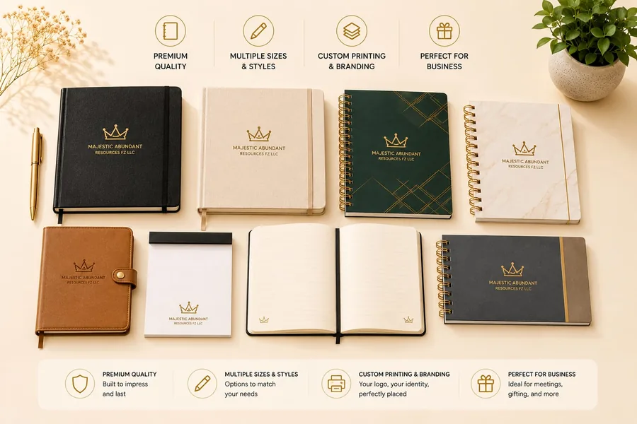 Custom Branded Notebooks Dubai UAE