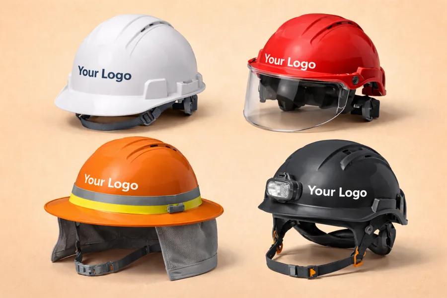Custom Safety Helmets UAE